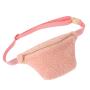 Factory Wholesale 2 SizeTeddy Waist Pack Crossbody Cute Soft Sherpa Everywhere Belt Bag Winter Teddy Waist Bag Fanny Packs