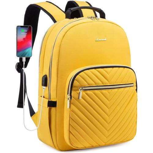 LOVEVOOK OEM ODM 15.6 17.3 18.4 Inches Business Computer Bag pack with USB Port Travel Laptop Backpacks 2024 Women School Bags