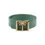 Factory direct women's leather belt embroidery women leather belt ladies pin buckle belt