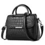 ZR284 Women's Bag 2023 New Fashion One Shoulder Oblique Straddle Bag High Capacity PU Stone Pattern Handbag