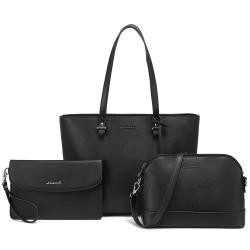 2022  LOVEVOOK designer handbags famous brands pu ladies shoulder bags Tote Satchel Hobo 3pcs Set women purses and handbags