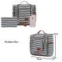 Fashion Design 2pcs/set Multi-functional waterproof canvas travel bag toiletry pouch with luggage strap custom logo Cosmetic bag