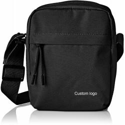 Gelory Outdoor Sports Custom Logo Polyester Cross Body Bag Mobile Phone Shoulder Bags For Men