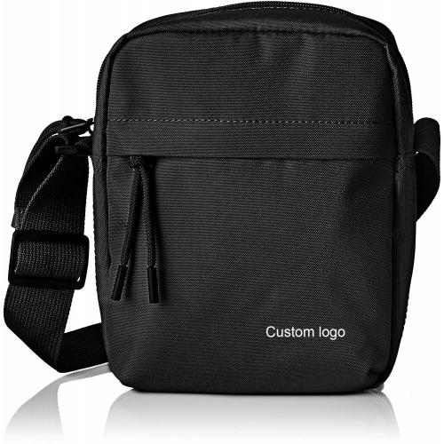 Gelory Outdoor Sports Custom Logo Polyester Cross Body Bag Mobile Phone Shoulder Bags For Men