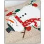 HR089 New Christmas Handheld Gift Bag Lovely Cloth Cartoon Elderly Snowman Gift Bag Candy Apple Christmas Lightweight Handbag