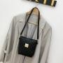 2024 Women's Leisure Small Bag Simplified Bucket Style Fashionable Single Strap Shoulder Bag Chain Decoration Portable Wholesale