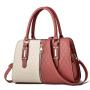 2022 Latest new product ladies contrasting colors Shoulder bags trendy fashion Pu Leather bags women handbags