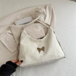 Minority Versatile Butterfly Gentle Textured Shoulder Bag for Women,  Spring and Summer High-quality Textured Backpack Tote Bag