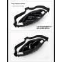 ZWY190 New Fashion Hard Shell Men Chest Bag Waterproof Popular Lightweight Waist Pack Casual Sports Travel Organizer Waist Bag