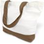 DIY Your Creative Design Blank Canvas Shoulder Tote Bag Large Capacity Reusable Grocery Shopping Handbag