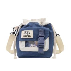 High Quality Women Crossbody Bag Drawstring Pouch Pin Display Custom Ita Bag