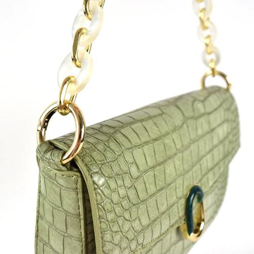 2021 New Arrival Good Quality Crocodile Texture Faux Leather Cross Body Ladies Bags Women Bags