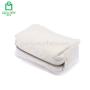 Gelory Professional China Supplier Promotional Canvas Portable Travel Makeup Bag With Golden Zipper