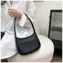 Wholesale 2024 Summer New Women Solid Color Shoulder Bag Simple Candy Color Nylon Handbag