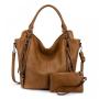 LOVEVOOK Realer wholesale top sale ladies shoulder bag Large 2 pieces set handbag Ladies Hobo bag Bucket Purse women hand bags