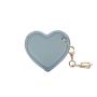 Custom key charms for keychain high quality pu leather heart keyring  leather key holder