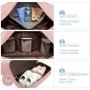 LOVEVOOK New 3 in 1 Custom Logo Pink Travelling Weekender Overnight Holdall Duffle Luggage Travel Bags For Luxury Men Women