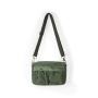 New Korean Style Black Shoulder Bag Adjustable Ribbon Nylon Messenger Bag Female Casual Waterproof Gym Bag
