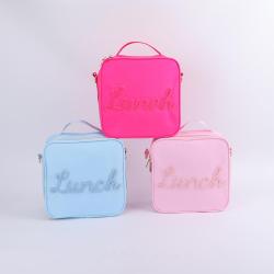 Kids Children Adults Outdoor Break Camping Office School Insulated Waterproof Cooler Bag Nylon Soft Lunch Box Picnic Bags
