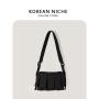 Low Price PU Material Soft Drawstring Closure Shoulder Handbag Shopping Tote Bag With Design Shopping Bags Women Shoulder