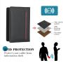 High Quality Multifunctional Short Card Holder Wallets Business Genuine Leather Id Credit Card Case Holder RFID Blocking Wallet