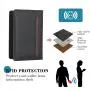 High Quality Multifunctional Short Card Holder Wallets Business Genuine Leather Id Credit Card Case Holder RFID Blocking Wallet