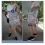 KBW443 Customized New School Bags Printed Ladies Canvas Shoulder Bags Fashion Students Large Capacity Travel Backpack