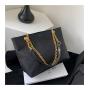 2023 New Pu Women Fashion Handbags Solid Large Capacity Wholesale Women Handbags Metal Chain Designer Shoulder Bags For Women