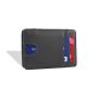 Customized leather magic wallet card holder leather men wallet rfid magic wallet with coin purse