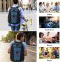2023 Hot Sale Large Capacity Waterproof Backpack Office Computer Bag Outdoor Laptop Backpacks With USB School Bags For Men