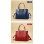 Women's Red Wedding Bag Large Capacity New Fashion Style for Happy Bride Advanced Feeling Handbag