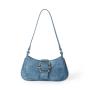 2024 New Product Retro Shoulder Bag Women Fashion Splicing and Color Collision Design Handbags PU Leather Ladies Hand Bags