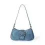 2024 New Product Retro Shoulder Bag Women Fashion Splicing and Color Collision Design Handbags PU Leather Ladies Hand Bags