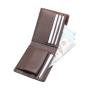 Top grain real leather RFID blocking men coin wallet Pebbled leather nice wallet men with coin pocket