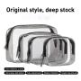 XL335 New Fashion Cosmetic Bag Korean Version Lightweight Wash Bag Wholesalers Transparent Pvc waterproof Cosmetic Bag