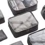 High Quality Cationic FabricTravel Organizer Bag Luggage Organizer for Clothing Suitcase Bags Packing Cube Portable Storage Case