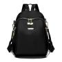 ZX054 Unisex Black School Bags Waterproof College Trade Student Backpack Shoulder Knapsack Laptop Travel Backpacks School Bags