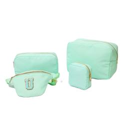 Kemay RTS Stock Multi-color Custom Print Pattern Waterproof Nylon Bum Bag Women Crossbody Waist Bag Custom Logo Fanny Pack