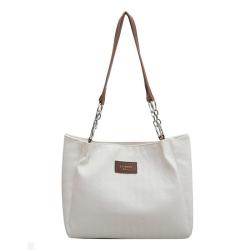 ZWY107 New Fashion Ladies Work Student Portable Tote Bag PU Urban Simple Shoulder Bag Business Travel Shopping Shoulder Bag
