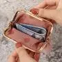 2024 New Retro Coin Purse Ladies Short Wallet Buckle Candy Color Coin Pouch Wholesale