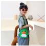 ZR429 Children's Lovely Versatile Contrast Color Chest Bag Little Girl's Nylon Messenger Bag kids Duck Cross Body Shoulder Bag