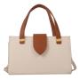 HR632 Women's Tote Bag Commuting New Fashion Contrasting Colors Portable Underarm Bag PU Handbag Versatile Shoulder CrossbodyBag