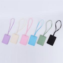 Keymay Custom Logo High Quality Candy Color Waterproof Nylon Eco Friendly Travel Luggage Tag Luggage Name Tag Luggage Tags