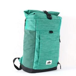 CHANGRONG Custom recycled polyester waterproof top roll backpack bag manufacturer