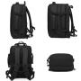 ZF062 Waterproof Oxford Cloth Shoulder Bag Male Expandable Large Capacity Business Travel Backpack 16 Inch Laptop Bag USB Port