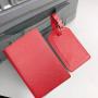 DC001 OEM Custom Logo High Quality Passport Wallet PU Travel Credit Card New Fashion Passport Holder Wallet