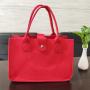 Promotion Felt Cloth Tote Lunch Bag Custom Logo Printing Luxury Handle Cotton Wedding Christmas Party Shopping Bag