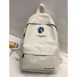 Student schoolbag Korean style small daisy shoulder bag versatile large-capacity Korean travel backpacks