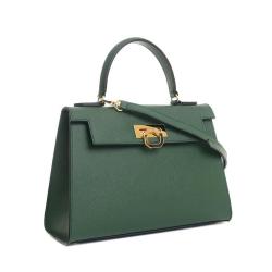 2024 Factory Customized Logo Vegan Ladies Hand Bags Purses Fashion High Quality Pu Elegant Luxury Lock Handbags For Women
