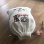 13*18 cm Logo printed Custom Cotton drawstring Pouch Bag for Promotion